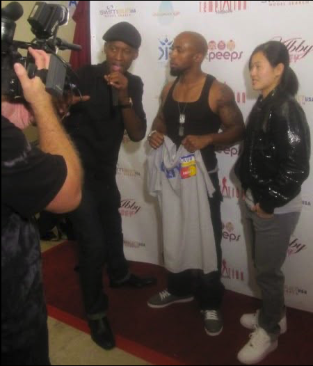 Skytzmatic and Trizz red carpet
